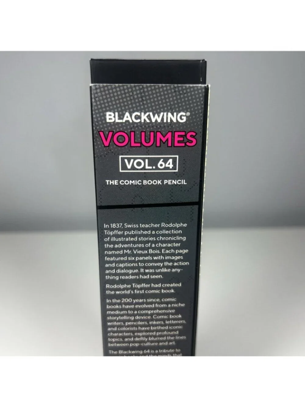 Blackwing Volumes 64- New Box Of 12 Pencils- Tribute To Comic Books